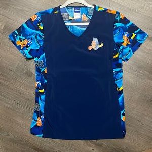 Nemo Scrub Top Women Small